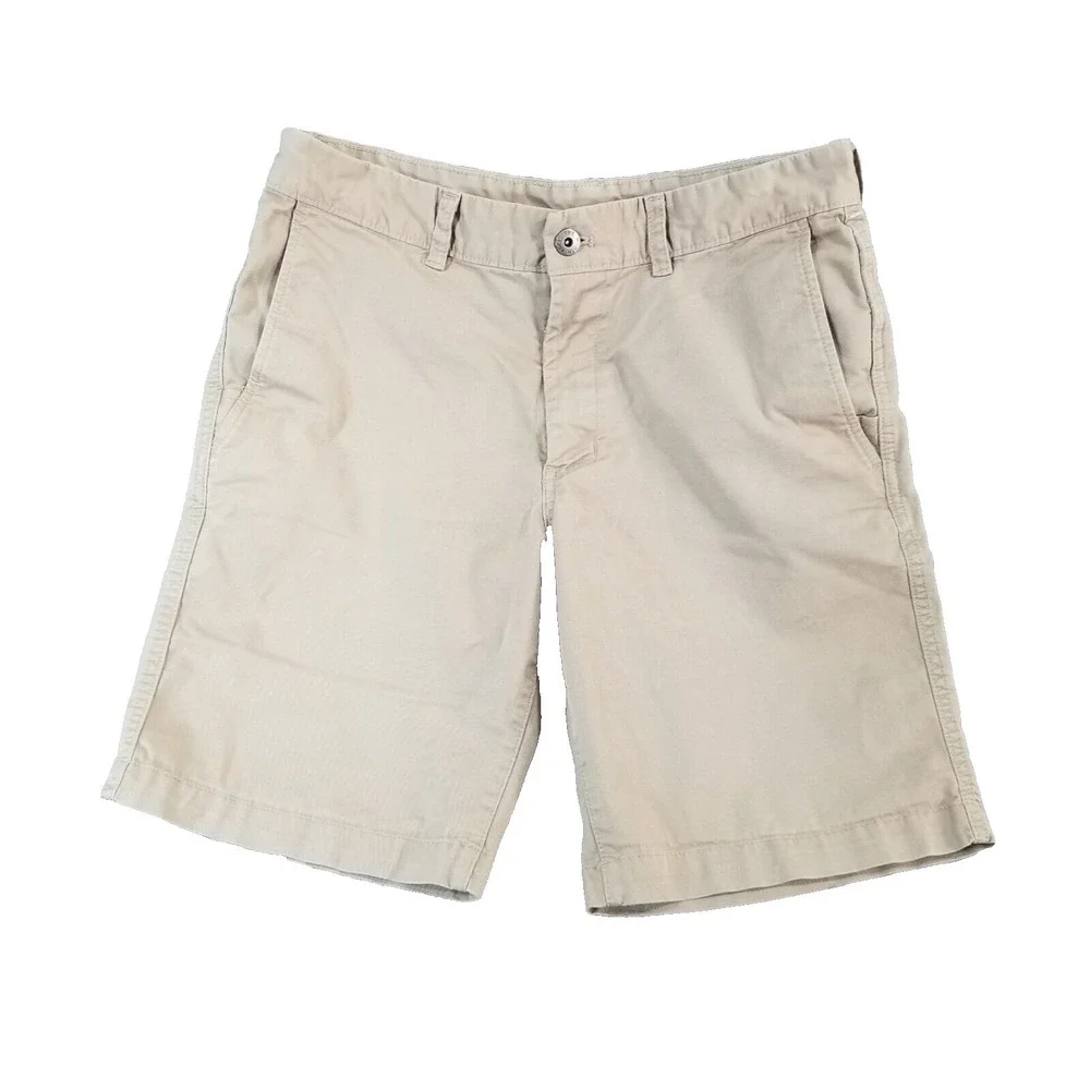 The North Face shorts men's 32 x 10 beige flex stretch outdoor hiking adventure